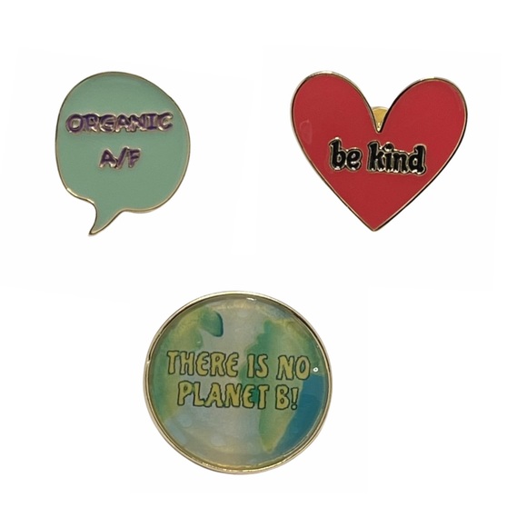 BP. Expression Lapel Pin Set Of Three - Picture 1 of 6
